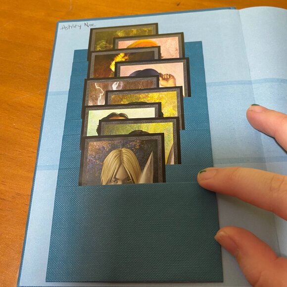 RARE! Percy Jackson Ultimate Guide Hardcover w/ ALL 9 Collectible Trading Cards - Picture 2 of 12